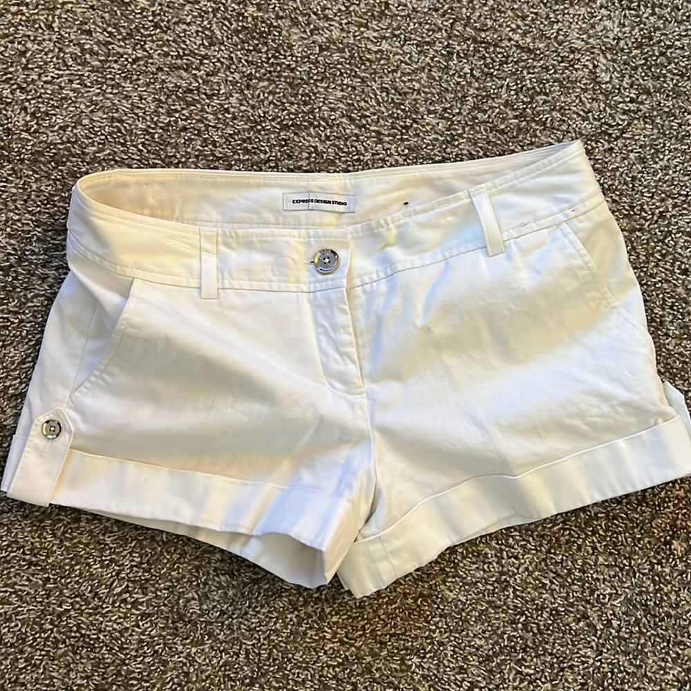 Worn only once like mu express studio shorts